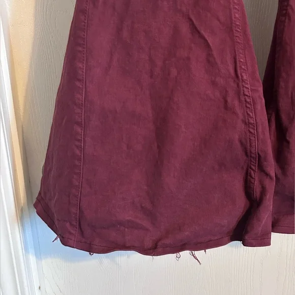 Shyanne | Deep Red Bell Bottom Pants
| Size 34 x 34 - Picture 2 of 7